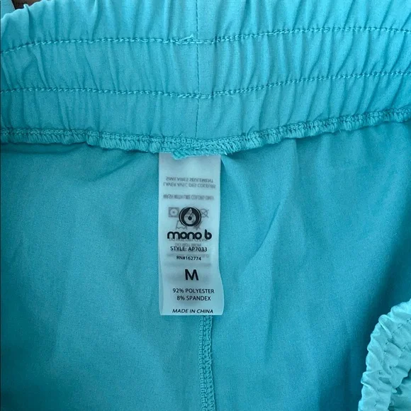 Mono B Avenue Joggers II - Teal - Size Medium - Picture 3 of 5